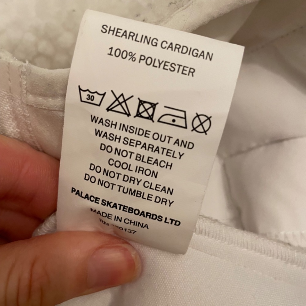 PALACE Shearling Cardigan - Picture 5 of 5